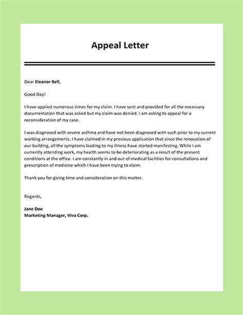 Sample Appeal Letter for Denied Claim. . Sample appeal letter for mounjaro